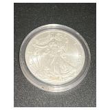 2003 1 oz Fine Silver One Dollar American Eagle Coin in Protective Capsule