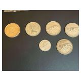 Lot of Canadian 50% Silver Coins with Approximately 1/2 Troy Ounce ASW