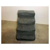 Dark Grey Foam Pet Steps