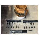 Bucket Boss 45 Tool Organizer and Garage Wall Storage Racks