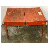Vintage Royalshire Picnic-Aire Folding Table/Case