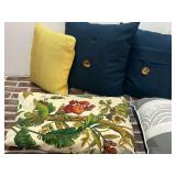 Assorted Decorative Accent Throw Pillows, Set of 7