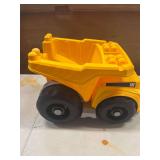 Mega Bloks CAT Large Dump Truck Toy