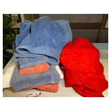 Assorted Linens, Blankets, and Towels Group