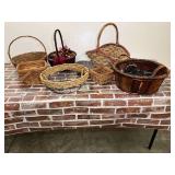 Assorted Decorative Baskets and Woven Containers