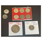 Ten WWII Era Steel Cents Collection