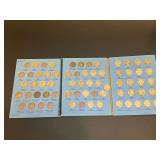 Jefferson Nickel Collection 1938 to 1961 Partially Complete Folder with WWII Silver Nickels