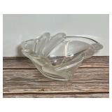 Vintage Murano Style Swirl Art Decorative Bowl, Believed to Be Mikasa "Belle Epoch"