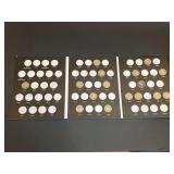 Partially Complete Buffalo Nickel Collection in Commemorative Mint Folder