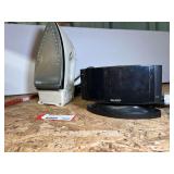 Black & Decker Surge Xpress Iron and Sharp Digital Alarm Clock