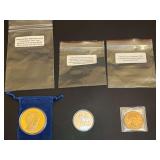 Abraham Lincoln Commemorative Medals and Presidential Trial Coin Group