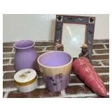 Assorted Ceramic and Resin Decor Lot