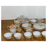 Ceramic Childrens Miniature Dinner and Tea Set Made in Japan