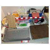 Assorted Office Supplies and Decor Lot