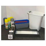 Household Organization and Hardware Lot with Spray Paint