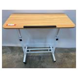 Adjustable Height Rolling Stand Desk