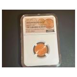 2025-D Lincoln Shield Cent NGC Slabbed Brilliant Uncirculated Final Circulation Cents Label
