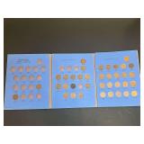 Canadian Small Cent Coin Collection in Whitman Folder, Partially Complete, 37 Coins