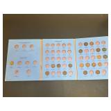 Indian Head Cent Collection in Whitman No. 9003 Folder - Partially Complete