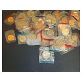 Assorted Uncirculated United States Mint Coins Lot with $4.00 Face Value