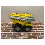 Tonka Plastic Dump Truck Toy with Building Blocks