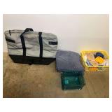 California Innovations Soft-Sided Cooler Bag and Towel Lot