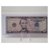 STAR SERIES 2006 $5 BANKNOTE