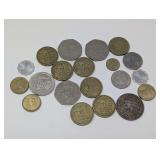 VINTAGE COIN COLLECTION, ALL OR MOSTLY MEXICAN AND ISRAELI CURRENCY