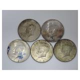 1965-1969 KENNEDY HALF DOLLAR COINS