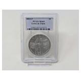 2004-P LEWIS AND CLARK SILVER DOLLAR COIN, PCGS GRADED MS69