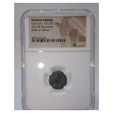 ROMAN EMPIRE, CONSTANS AD 337-350, AE4, ISSUE AS CAESAR, NGC VERIFIED