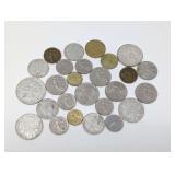 VINTAGE FRENCH COIN COLLECTION