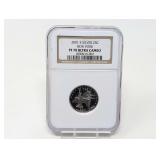 2001-S NEW YORK SILVER QUARTER DOLLAR COIN, NGC GRADED PF70 ULTRA CAMEO