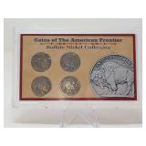 COINS OF THE AMERICAN FRONTIER BUFFALO NICKEL COLLECTION