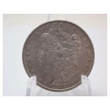 1881-0 MORGAN SILVER DOLLAR COIN