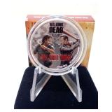 1 TROY OZ. $2 SILVER WALKING DEAD COIN
