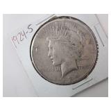 1924-S PEACE DOLLAR COIN