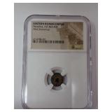 EASTERN ROMAN EMPIRE, ARCADIUS AD 383-408, AE4, NGC VERIFIED