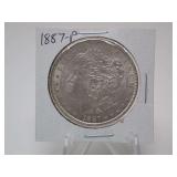 1887-P MORGAN SILVER DOLLAR COIN