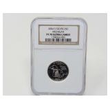 2004-S MICHIGAN SILVER QUARTER DOLLAR COIN, NGC GRADED PF70 ULTRA CAMEO