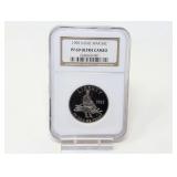 1995-S CIVIL WAR HALF DOLLAR COIN, NGC GRADED PF69 ULTRA CAMEO