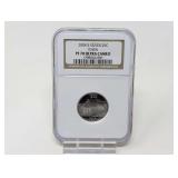 2004-S IOWA SILVER QUARTER DOLLAR COIN, NGC GRADED PF70 ULTRA CAMEO