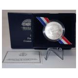 2003 FIRST FLIGHT CENTENNIAL COMMEMORATIVE UNCIRCULATED SILVER DOLLAR COIN W/COA
