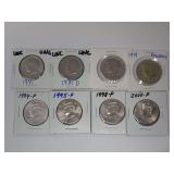 1971-2000 KENNEDY HALF DOLLAR COINS