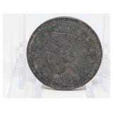 1849 LIBERTY HEAD LARGE CENT COIN