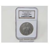 1995-P PARALYMPICS SILVER DOLLAR COIN, NGC GRADED PF69 ULTRA CAMEO