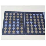 VINTAGE 1938-1963 JEFFERSON NICKEL COLLECTOR BOOK, PARTIALLY FULL