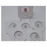 (6) 1 GRAIN SILVER BARS - (6 GRAINS TOTAL)