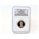 2015-S THIRTY-FOURTH PRESIDENT DWIGHT EISENHOWER EARLY RELEASES DOLLAR COIN, NGC GRADED PF69 ULTRA CAMEO