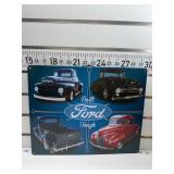 Built ford tough sign